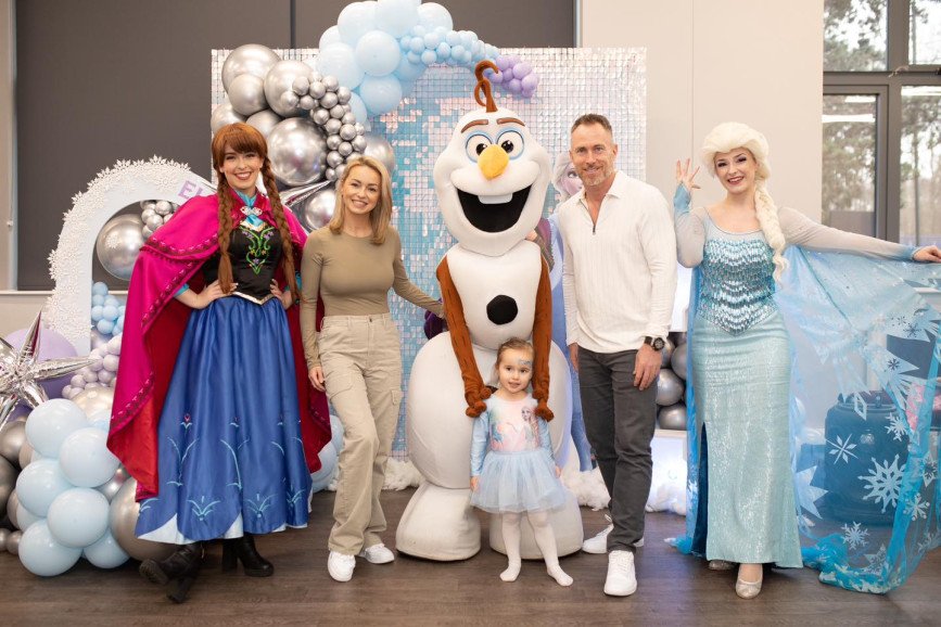 Ella's 3rd Birthday with James & Ola Jordan