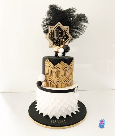 Great Gatsby teen cake