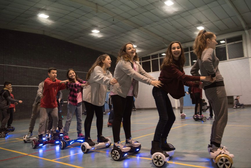 Hoverboard Conga