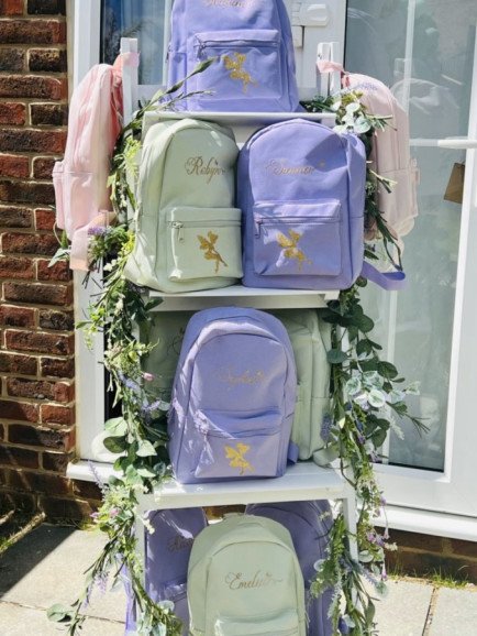 Personalised Fairy Backpacks with a secret bottle of Fairy Dust