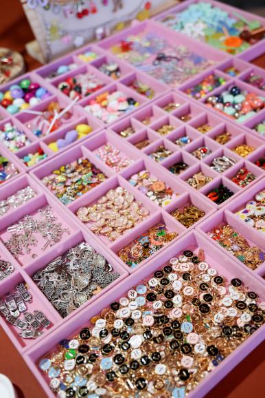 extensive charm selection