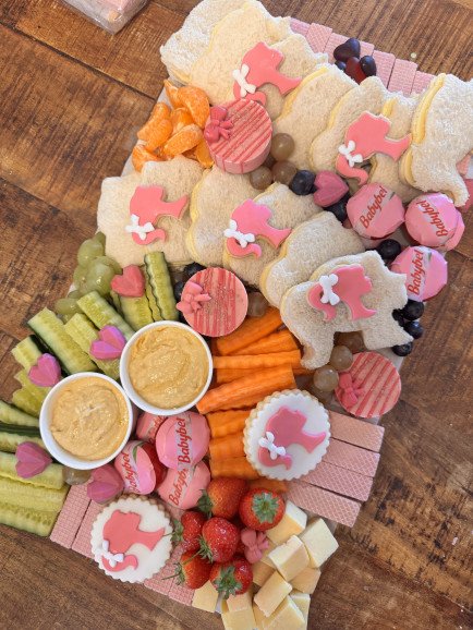 Barbie Themed Grazing Platter