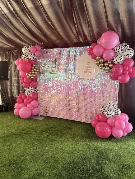 Another one of our 14 sequin wall colours… 💗