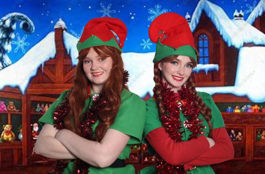 Our cheeky Christmas elves
