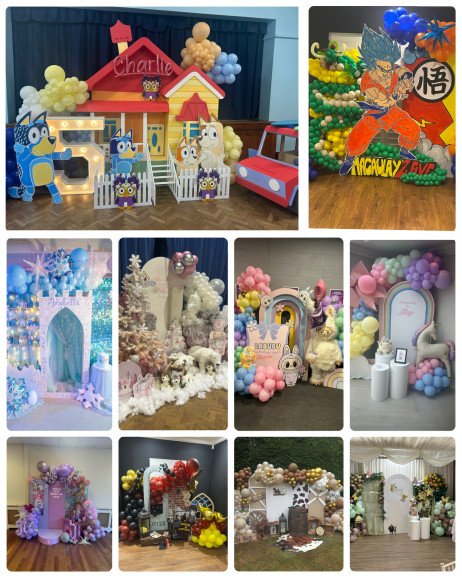 Some of our bespoke backdrops