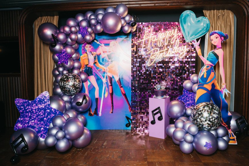 K-Pop Demon Hunters Themed Party in London