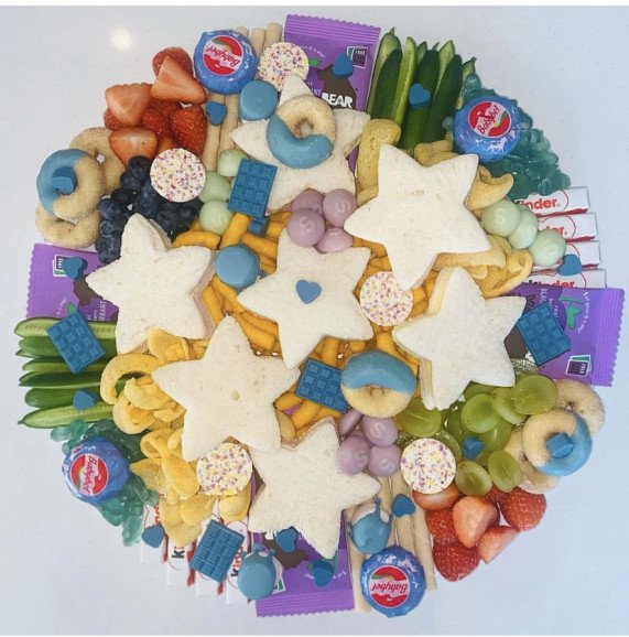 40cm Purple Kids Platter