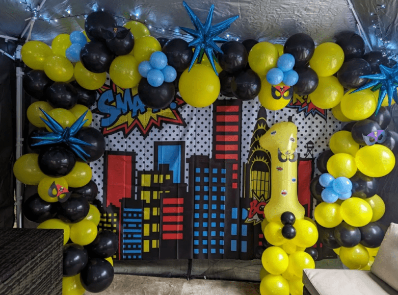 Superhero 1st Birthday