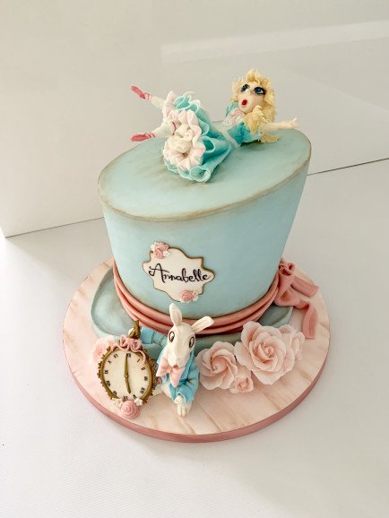 Alice in Wonderland/Hatter cake
