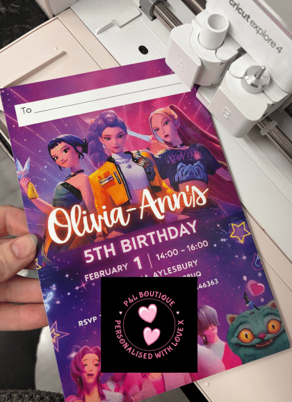 Birthday invitations.
Any design possible. Available on;
✨ Standard Matte
✨ Standard glossy 
✨ Premium Matte
✨ Premium glossy
✨ Linen
✨ Recycled Matte
✨ Pearl
✨ Ultra-thick Matte
(Pricing depends on option)