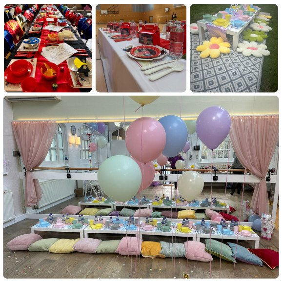 Some personalised picnic set ups we do that include everything you need