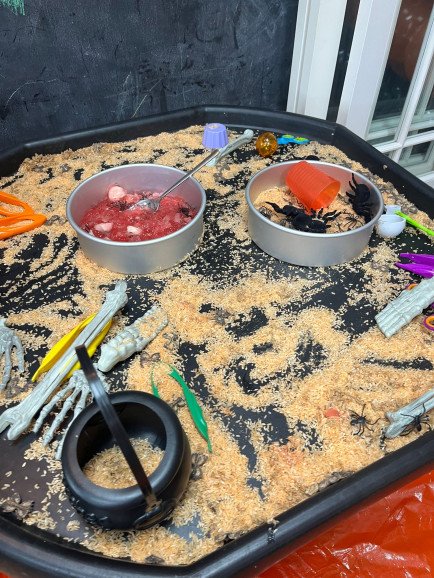 Bespoke Messy Play Setup