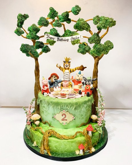 Character birthday cake