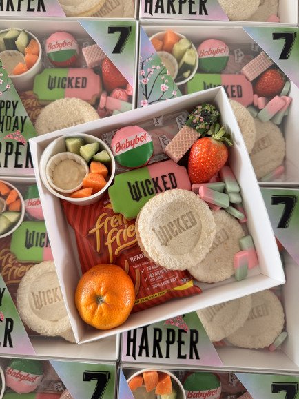 Wicked themed individual grazing box