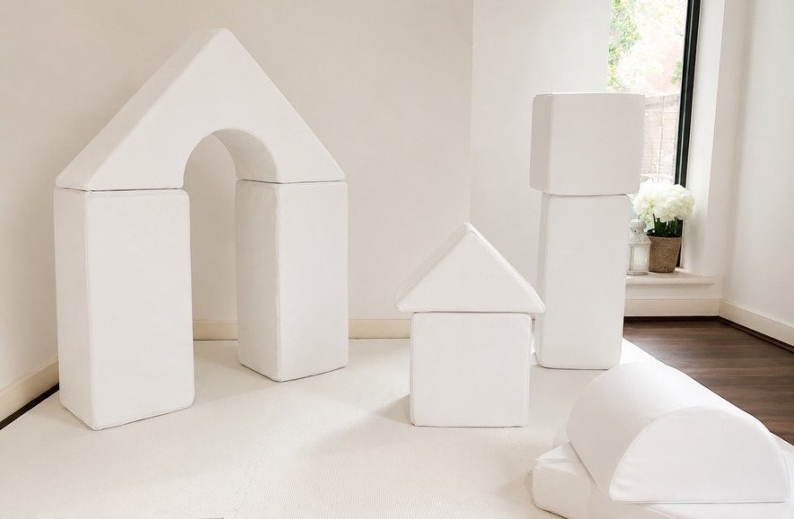 Soft play castle blocks included in our hire packages