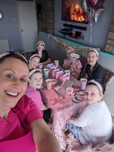 Teen guided skincare pamper