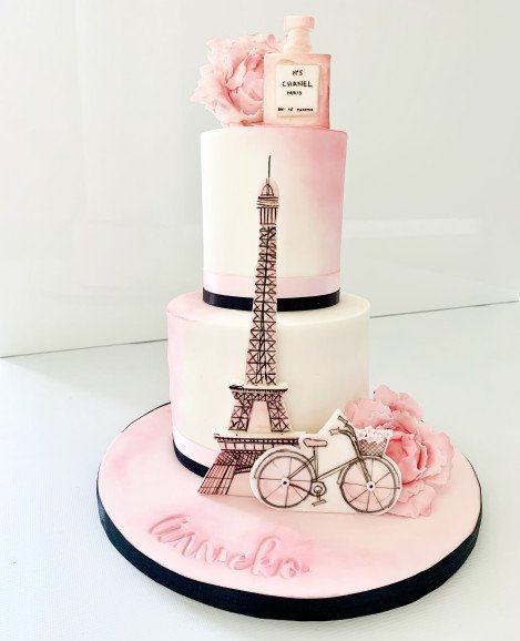 Pretty Paris cake