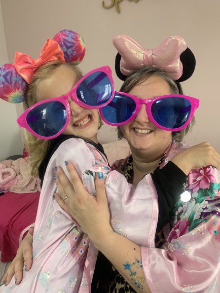 Mother and daughter pamper parties