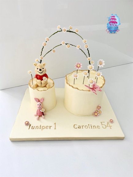 Buttercream Winnie the Pooh sibling birthday