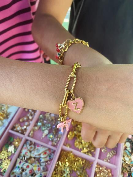charm stainless steel bracelet