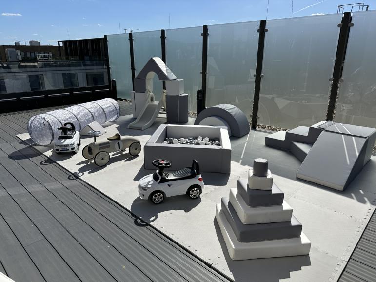Grey &White Soft play Hire
