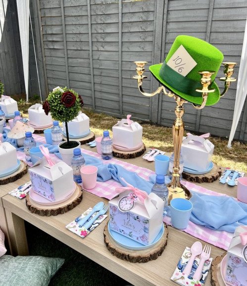 Alice in Wonderland 1st Birthday Luxury Picnic