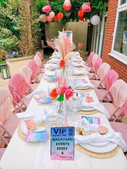 Hen Party Dining Table. Many themes available