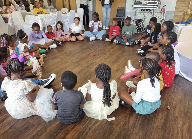 Circle games , big groups , pass the parcel