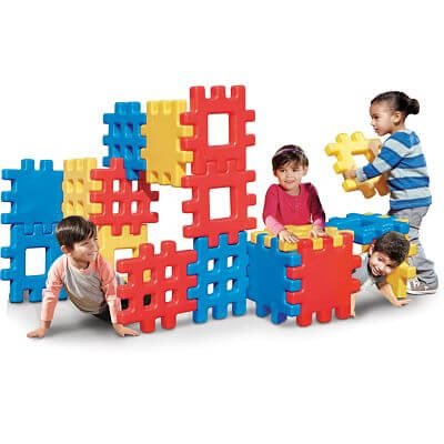 Building blocks - waffle construction blocks