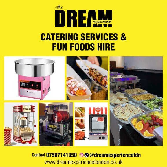 We can offer cold and hot catering options and buffets. We also have a food van