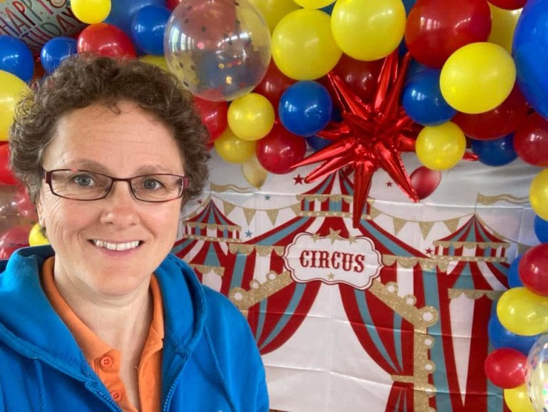 Liz - the owner of The Circus Academy Leek