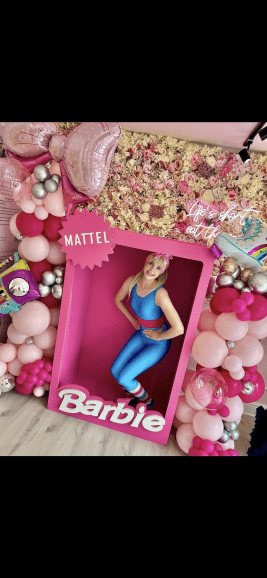 5ft barbie Photo Booth