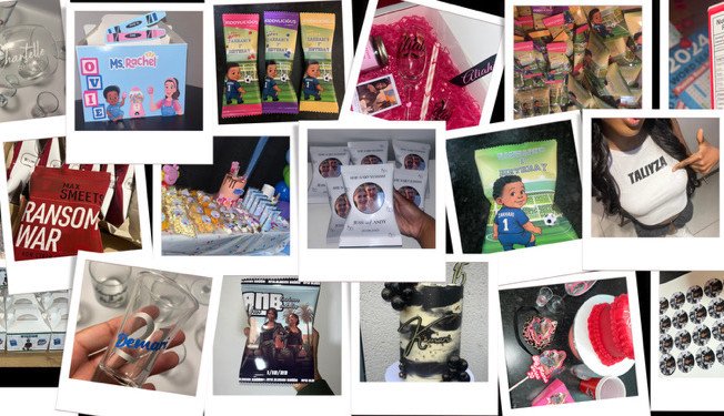 Personalised Party Products & Custom Party Favours