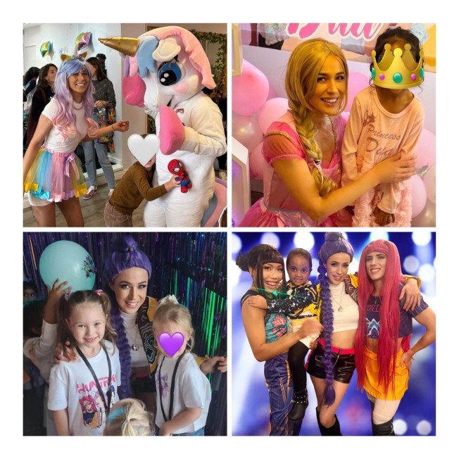 Character parties 🎉