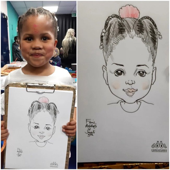 Birthday Party Caricaturist for hire