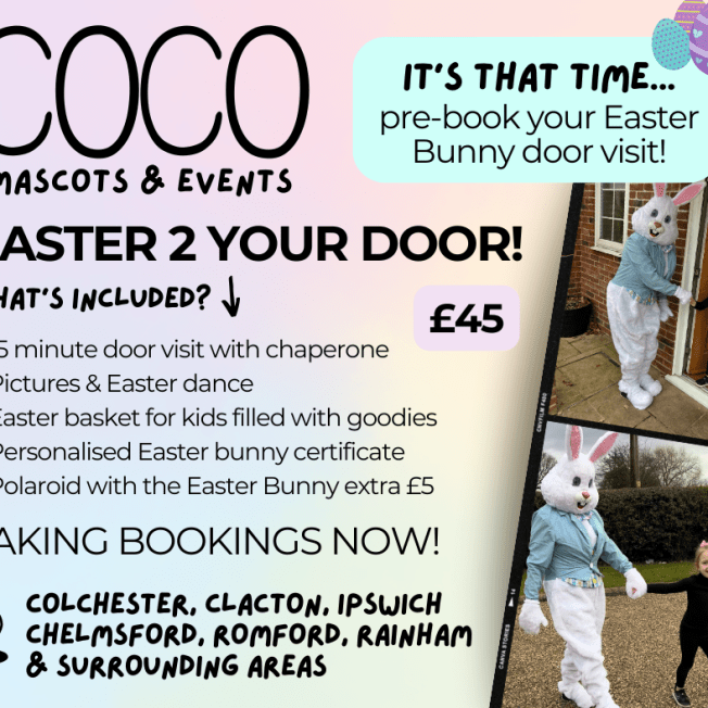 Easter Bunny Door Visits