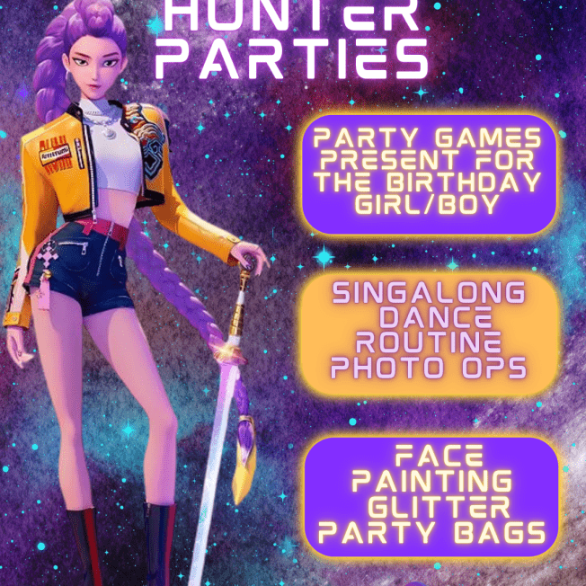 K-pop demon hunter parties 💜💜
