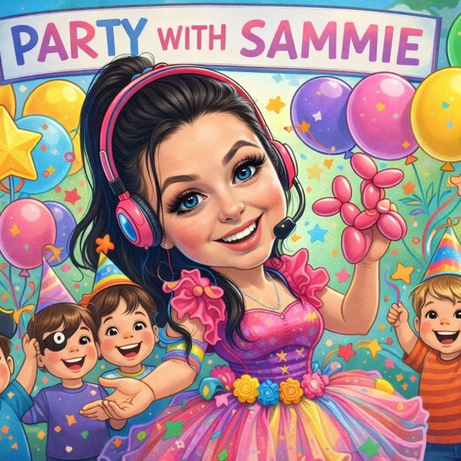 Children's party entertainer