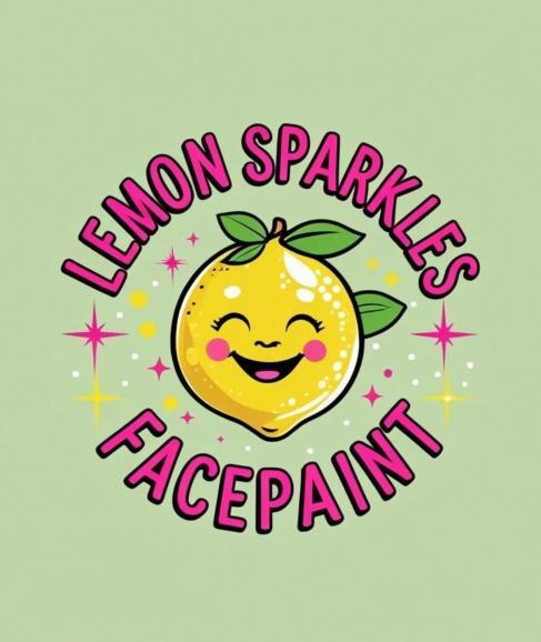 Lemon Sparkles Facepaint