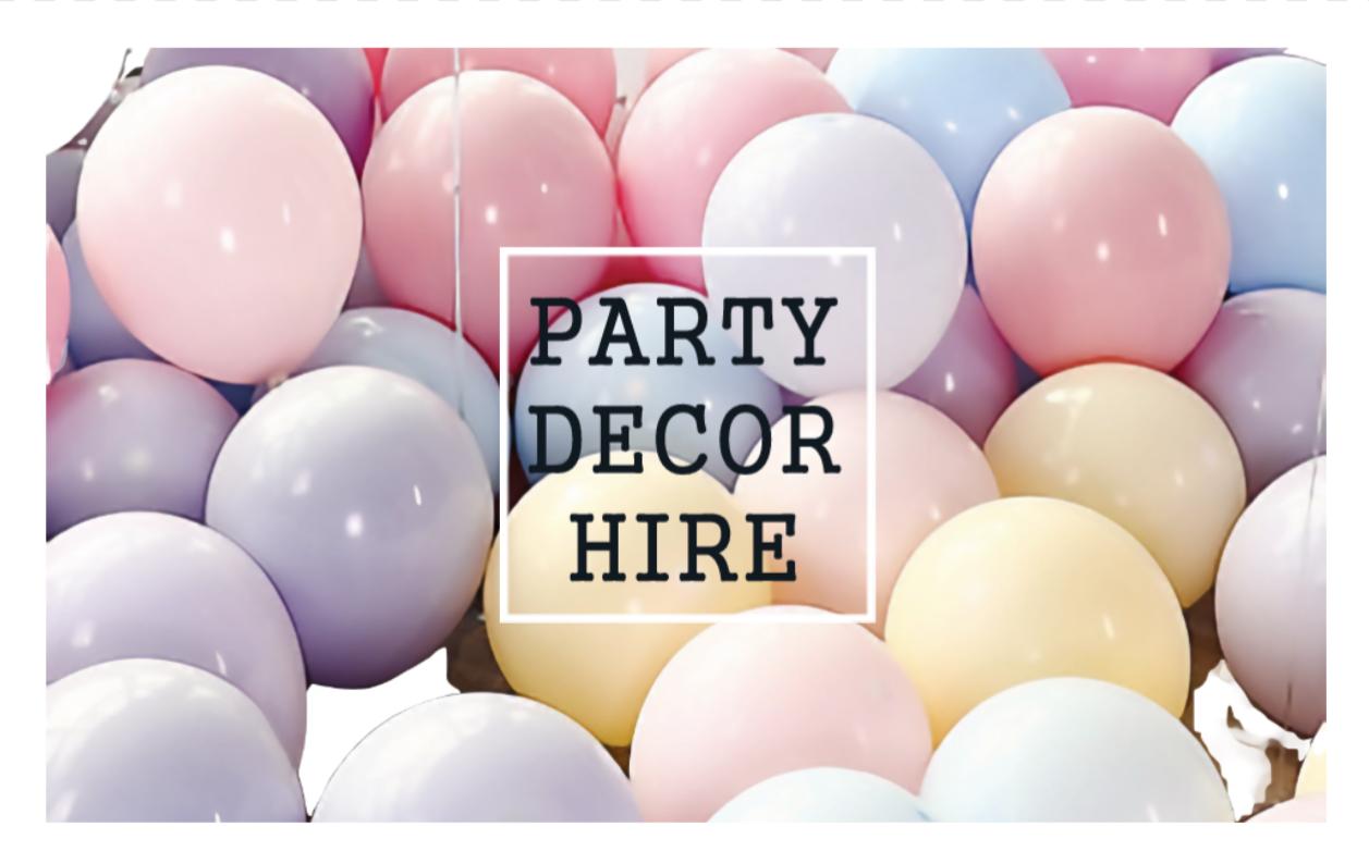 Party Decor Hire