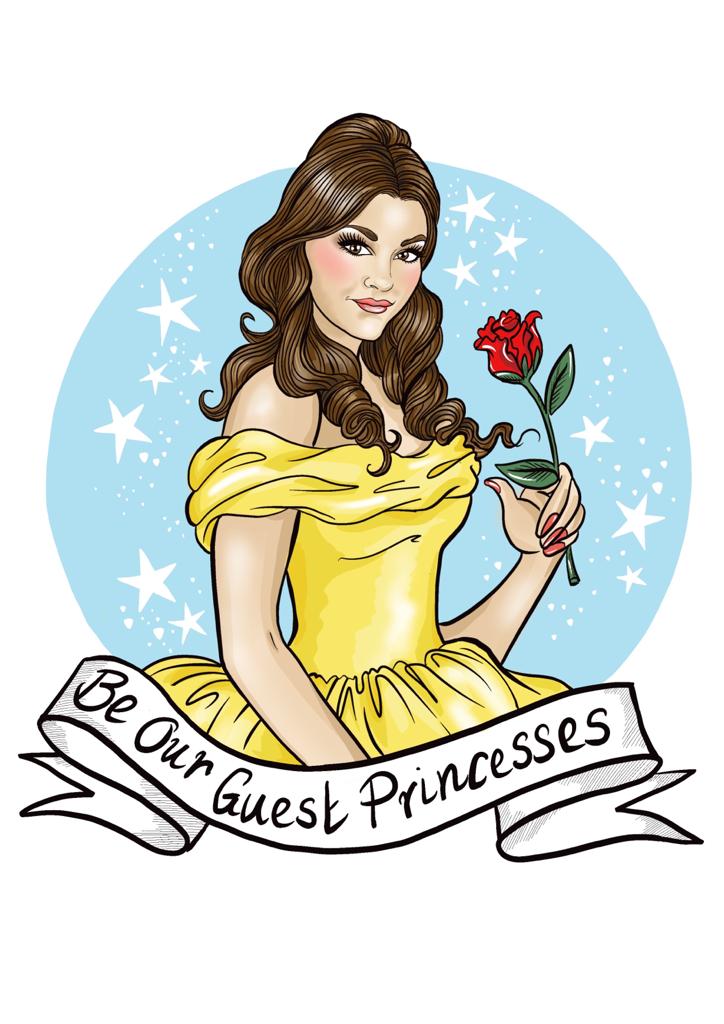 Be Our Guest Princesses