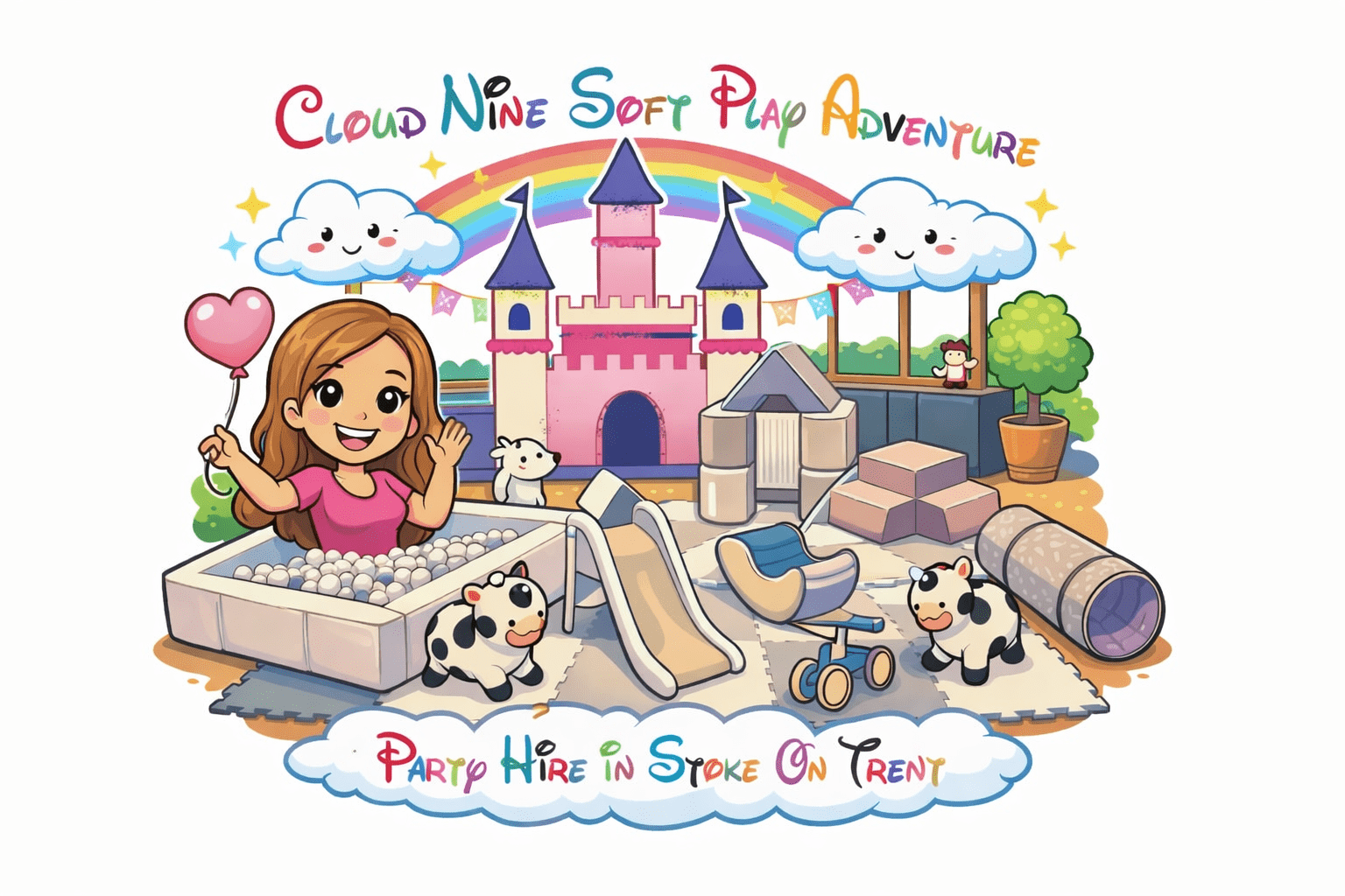 Cloud nine soft play adventure party hire