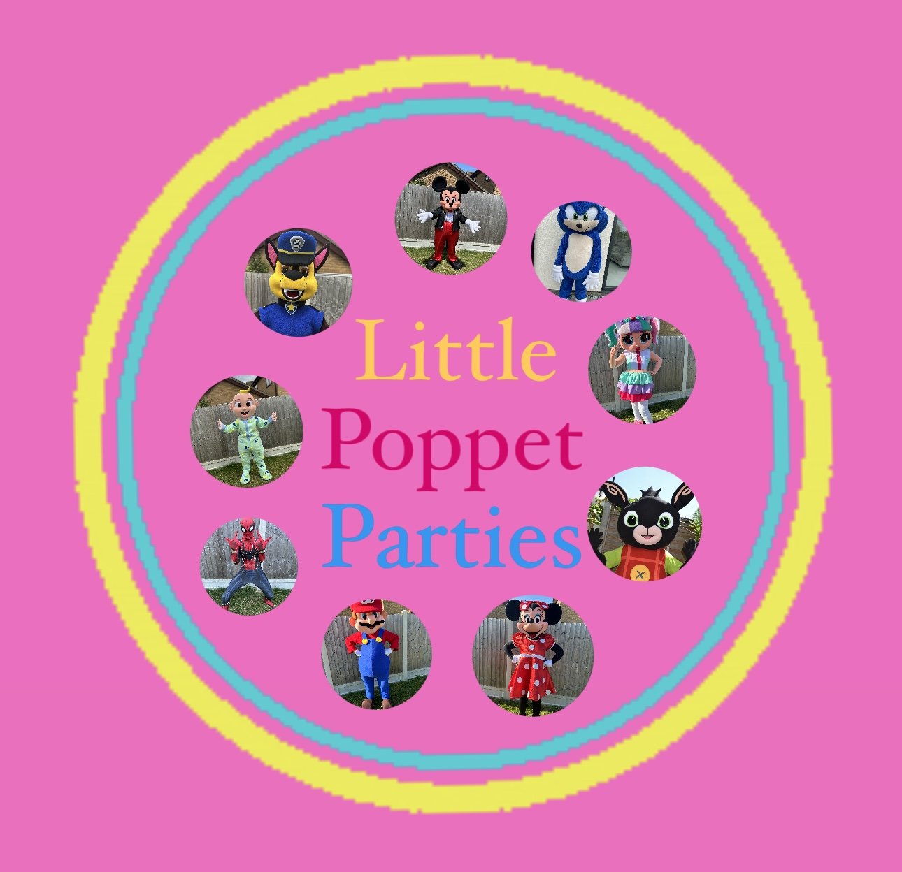Little Poppet Parties Mascot Appearances