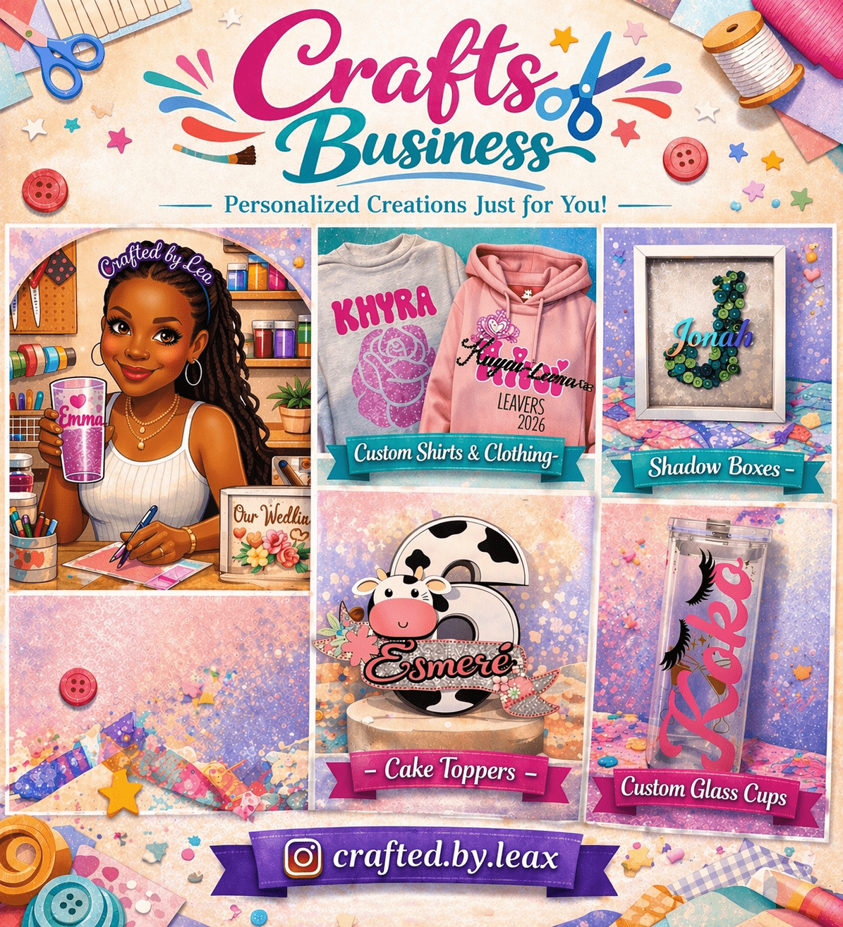 Custom Party Favours & Cake Toppers